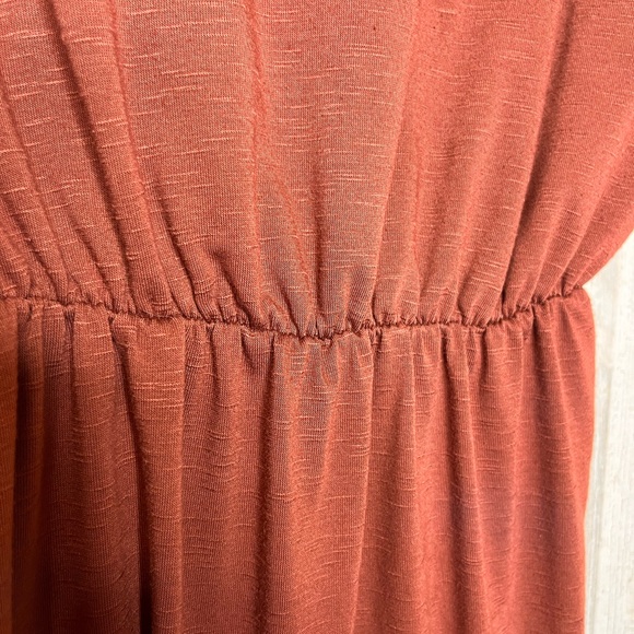 Old Navy Women's Slub Knit  Cami Strap Dress Brown Size Medium - Picture 4 of 10